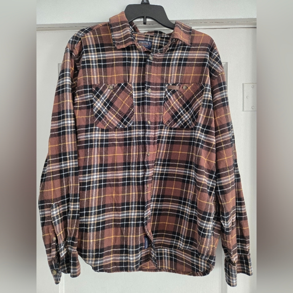 Men's Plaid Flannel Shirt